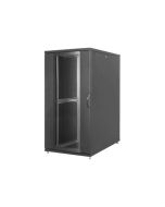 DIGITUS Unique Series - Schrank Netzwerkschrank - Schwarz, RAL 9005 - 32U - 48.3 cm (19")