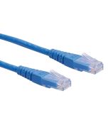 ROLINE UTP-Patchkabel Kat.6, blau, 3m, 3 m, Cat6, U/UTP (UTP), RJ-45, RJ-45