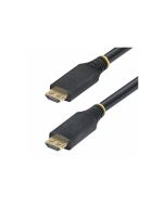 StarTech.com High Speed - HDMI-Kabel - HDMI männlich zu HDMI männlich - 15 m - abgeschirmt - Schwarz - halogenfrei, aktiv, 4K60Hz-Unterstützung, 1440p (UWQHD)