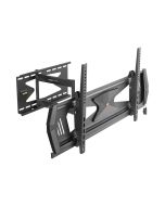 Eaton Tripp Lite Series Heavy-Duty Full-Motion Security TV Wall Mount for 37" to 80", Flat or Curved, UL Certified - Klammer - für LCD TV - Stahl - Schwarz - Bildschirmgröße: 94-203 cm (37"-80")
