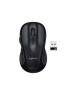 Logitech M510 - Maus - Für Rechtshänder - Laser - 5 Tasten - kabellos - 2.4 GHz - kabelloser Empfänger (USB)
