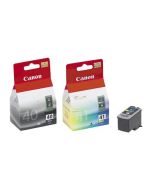 Canon PG-40 / CL-41 Multi Pack - 2er-Pack - Schwarz, Farbe (Cyan, Magenta, Gelb)