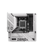 MSI B650M PROJECT ZERO - Motherboard - micro ATX - Socket AM5 - AMD B650 Chipsatz - USB 3.2 Gen 1, USB 3.2 Gen 2, USB-C 3.2 Gen2, USB-C 3.2 Gen 2x2 - 2.5 Gigabit LAN, Wi-Fi 6E, Bluetooth - Onboard-Grafik (CPU erforderlich)