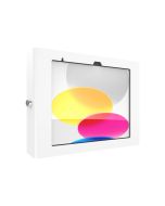 Compulocks Apex - Gehäuse - für Tablett - verriegelbar - Metallrahmen - weiß - Wandmontage - für Apple 10.9-inch iPad (10. Generation)