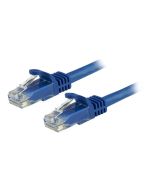 StarTech.com 7m CAT6 Ethernet Cable, 10 Gigabit Snagless RJ45 650MHz 100W PoE Patch Cord, CAT 6 10GbE UTP Network Cable w/Strain Relief, Blue, Wiring is UL Certified/TIA - Category 6 - 24AWG (N6PATC7MBL)