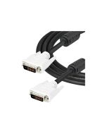 StarTech.com 2m DVI-D Dual Link Cable - Male to Male DVI-D Digital Video Monitor Cable - 25 pin DVI-D Cable M/M Black 2 Meter - 2560x1600 (DVIDDMM2M)
