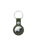 Apple Tasche für Airtag - stainless steel, Microtwill