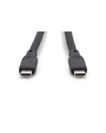 DIGITUS USB Silikon Kabel, USB 10Gbps, 1m, schwarz
