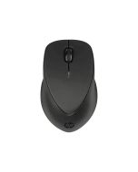 HP Premium - Maus - rechts- und linkshändig - Laser - 3 Tasten - kabellos - 2.4 GHz - kabelloser Empfänger (USB)