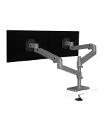 Ergotron LX Pro - Befestigungskit (Doppelarm) - für 2 LCD-Displays - Lochplatte-Montage - Aluminium - Dunkelgrau - Bildschirmgröße: bis zu 61 cm (bis zu 24 Zoll)