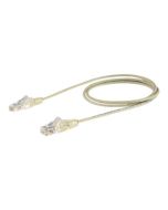 StarTech.com 1 m Cat6-Kabel - Schlankes Cat6-Patchkabel - Grau - Snagless RJ45-Anschlusse - Gigabit-Ethernet-Kabel - 28 AWG - Patch-Kabel - RJ-45 (M)