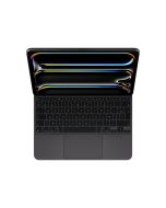 Apple Magic Keyboard - Tastatur und Foliohülle - mit Trackpad - hinterleuchtet - Apple Smart connector - AZERTY - Französisch - Schwarz - für 13-inch iPad Pro (M4)
