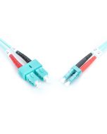 DIGITUS LWL Multimode OM 3 Patchkabel, LC / SC