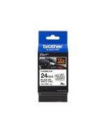 Brother TZe-FX251 - Klebstoff - Schwarz auf Weiß - Rolle (2,4 cm x 8 m)