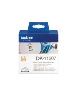 Brother DK-11207 - Schwarz auf Weiß - 100 CD/DVD-Etiketten