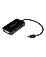 StarTech.com Mini DisplayPort auf DisplayPort/ DVI/ HDMI Adapter mit bis zu 2560x1600 / mini DP Stecker/ DVI-D Buchse auf HDMI Buchse