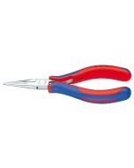 KNIPEX 35 62 145, Spitzzange, Stahl, Kunststoff, Blau, Rot, 145 mm, 103 g