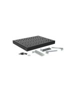 ROLINE Rack - Regal - 350 mm Tiefe, 50 kg Tragfähigkeit - RAL 9005, Jet Black - 1U - 48.3 cm (19")