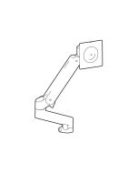 Ergotron LX Pro - Befestigungskit (Monitorarm, Verlängerung, Monitor-Schwenkarm, Stangenring, Befestigungsmaterialien) - Konstante Krafttechnologie - für Flachbildschirm - Erweiterungskit - Aluminium - Dunkelgrau (34")