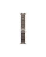 Apple Loop für Smartwatch - 49 mm, natürliche Titan-Oberfläche