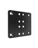 B-TECH BT8390, Basis, Schwarz, Stahl, Wand, 140 mm, 5 mm