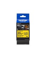 Brother TZe-FX651 - Schwarz auf Gelb - Rolle (2,4 cm x 8 m)