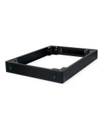 ROLINE Rack-Basis - 600 x 800 mm (B x T) - Jet Black, RAL 9005 - 48.3 cm (19")