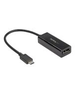 StarTech.com StarTech USB C to DisplayPort Adapter, 8K/5K/4K USB Type C to DP 1.4 Alt Mode Video Converter, HBR3/DSC/HDR, 8K 60Hz, Thunderbolt 3 Compatible DisplayPort 1.4 Monitor Display Adapter - 8K USB-C to DP Adapter (CDP2DP14B)