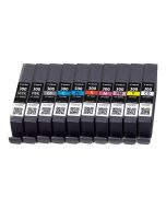 Canon PFI-MBK/PBK/CO/GY/R/C/M/Y/PC/PM 10 Ink Cartridge Multipack