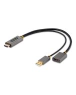 StarTech.com 30 cm HDMI auf DisplayPort Adapter, 4K HDMI auf DP Kabel - Adapterkabel - HDMI, USB (nur Strom)