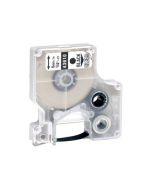 Dymo D1 - Selbstklebend - schwarz auf durchsichtig - Rolle (0,64 cm x 7 m)