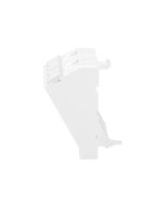 DIGITUS Frontplatte, 2-Port, 45 x 45 mm, abgewinkelt, für Rahmen DN-93802-5-SH
