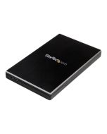 StarTech.com USB 3.1 (10 Gbps) Festplattengehäuse für 2,5 SATA Laufwerke - Gehäuse für SSD/HDD - Aluminium - Speichergehäuse - 2.5" (6.4 cm)