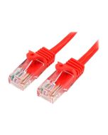 StarTech.com CAT5e Cable - 7 m Red Ethernet Cable - Snagless - CAT5e Patch Cord - CAT5e UTP Cable - RJ45 Network Cable - Patch-Kabel - RJ-45 (M)