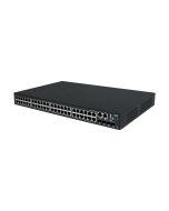 HPE Networking Comware 2150 48p 10M/100M/1G 4p SFP+ 1G/10G - Switch - L3 - managed - 48 x 10/100/1000Base-T + 4 x 1 Gigabit / 10 Gigabit SFP+ (Uplink / Stacking)