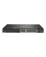 HPE Aruba 6300M - Switch - L3 - managed - 24 x 1/2.5/5/10GBase-T + 4 x 1 Gigabit / 10 Gigabit / 25 Gigabit / 50 Gigabit SFP56 (Uplink / Stacking)