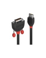 Lindy Black Line - Adapterkabel - Single Link