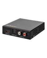 StarTech.com 4K HDMI Audio Extractor - 4K 60Hz - HDMI Audio Sound Splitter - HDR - SPDIF Toslink Optisches Audio (HD202A)