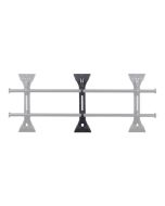 Chief Fusion Wall Plate for Wall Mounts - For Displays 55-100" - Black - Montagekomponente (Wandplatte, 2 Wandplattenabdeckungen)
