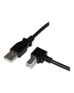 StarTech.com 1m USB 2.0 A auf B Kabel rechts gewinkelt - St/St - USB Druckerkabel - USB-Kabel - USB Typ B (M)