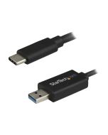 StarTech.com USB C to USB Data Transfer Cable for Mac and Windows, USB 3.0 - 2m (6ft)