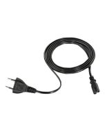 Zebra Stromkabel - Eurostecker zu power IEC