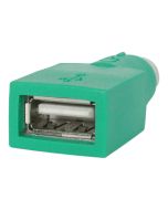 StarTech.com Ersatz USB Maus auf PS/2 Adapter - Bu/St - USB Maus zu PS2 Adapter - USB auf PS2 Adapter - Maus-Anschluß - PS/2 (M)