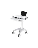 Neomounts MED-M200 - Wagen - für Notebook/Tastatur/Maus - medizinisch - weiß - Bildschirmgröße: 25.4-43.2 cm (10"-17")