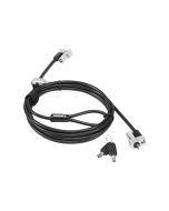 Lenovo 4XE1B81916, 1,8 m, Kensington, Schlüssel, Schwarz