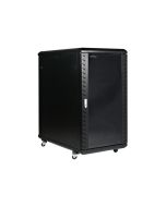 StarTech.com Zerlegbarer 22HE Serverschrank mit Rollen