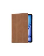 dbramante1928 Risskov - Flip-Hülle für Tablet - genarbtes Leder - Hellbraun (10.9" - 11")