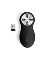 Kensington Wireless Presenter mit rotem Laser & Nano Empfänger, RF, USB, 20 m, Schwarz