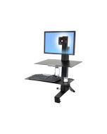 Ergotron WorkFit-S Single HD Workstation - Stehender Tischwandler