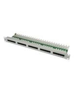 Telegärtner Karl Gärtner Telegärtner ISDN/Telephone Patch Panel MPPI25-H - Patch Panel - Hellgrau, RAL 7035 - 1U - 48.3 cm (19")